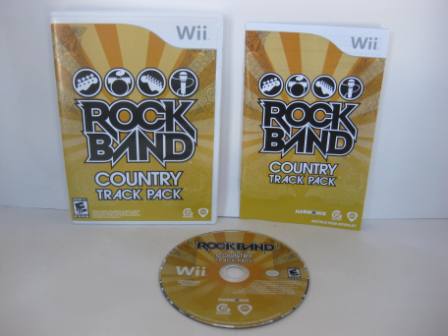 Rock Band Track Pack: Country - Wii Game